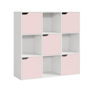 Hylla Ljunshund för barn 90x90x30 cm [en.casa] 