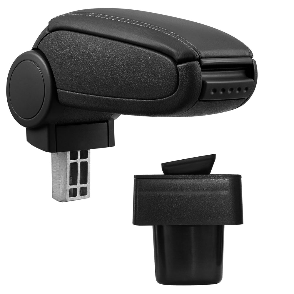 Mittenarmstöd Suzuki Swift 2005 Typ MZ/EZ Armstöd med förvaringsfack vadderad svart pro.tec - premiumXL