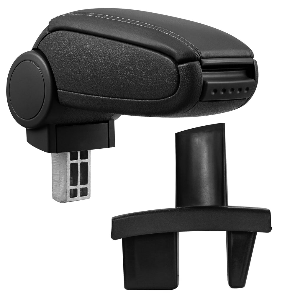 Mittenarmstöd Peugeot 307 med förvaringsfack i olika utföranden Svart pro.tec - premiumXL