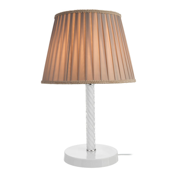  Kilbride bordslampa E27 metall glas textil i olika färger [lux.pro]