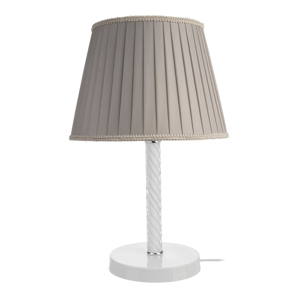  Kilbride bordslampa E27 metall glas textil i olika färger [lux.pro]