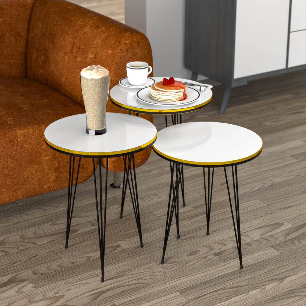 Sidobord Ry 3-set i olika färger [en.casa] - premiumXL
