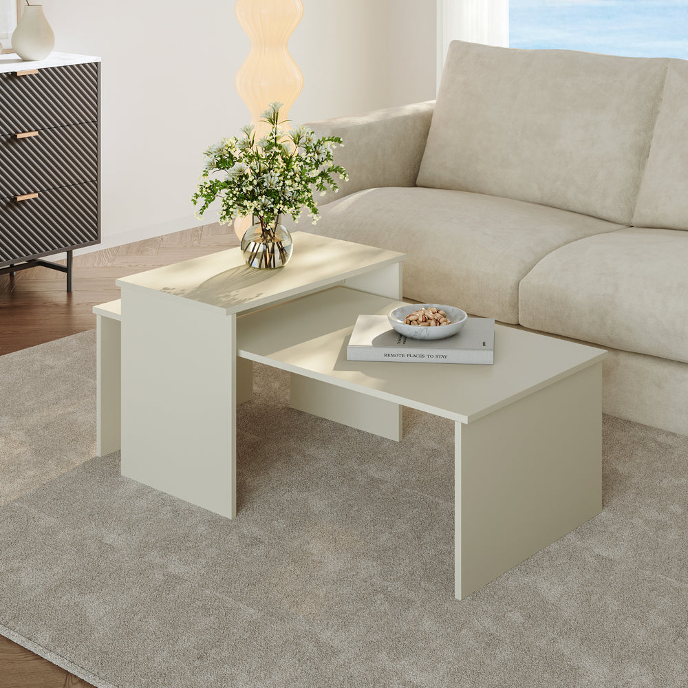 Sattybord 2-pack Sotapim [en.casa]