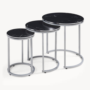 Sattsbord Bornholm i 3-pack i olika färger [en.casa]