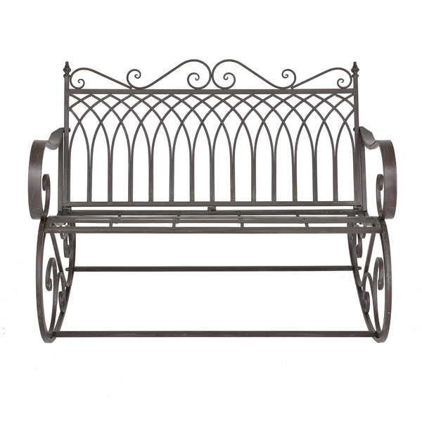 Gungstol Greenough gungbänk vintage metall [en.casa] välj modell
