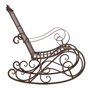 Gungstol Geraldton i metall för utomhusbruk trädgårdsgungstol vintage [en.casa] välj modell