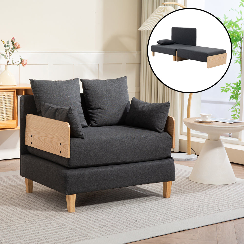 1-sits bäddsoffa Seinlus [en.casa]