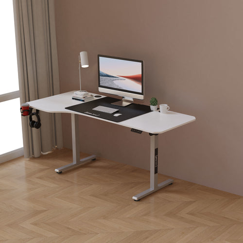 Höj och sänkbart skrivbord Virolahti 160x60/75x73-118 cm [pro.tec] välj modell