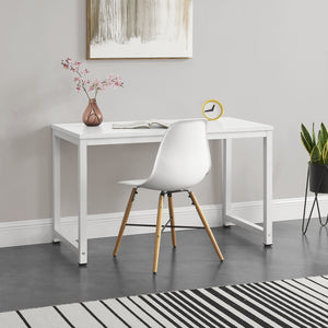 Skrivbord Herning stål justerbar höjd [en.casa]