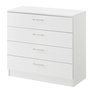 Byrå Drammen med 4 lådor 67x70x30cm högglans [en.casa] välj modell