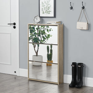 Skoskåp med lådor och spegel [en.casa] välj modell
