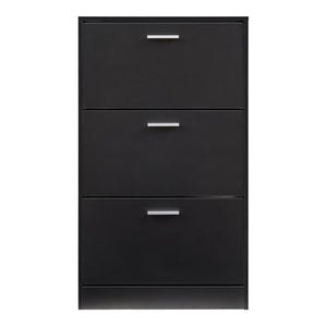 Skoskåp 63x24x81cm 2 fack plats för 12 par skor [en.casa] välj modell