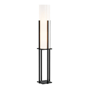 Golvlampa Gisborne med hylla i olika färger[lux.pro]