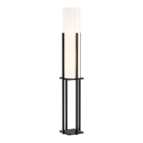 Golvlampa Gisborne med hylla i olika färger[lux.pro]