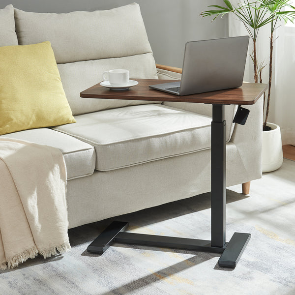 Höjdjusterbart bärbart bord Klirg [en.casa]