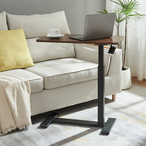 Höjdjusterbart bärbart bord Klirg [en.casa]