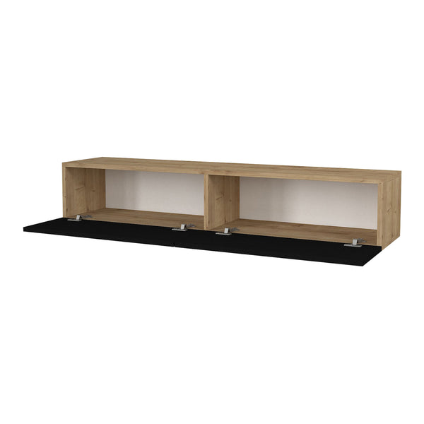 TV-bänk Toivakka 135x31x25cm i olika färger [en.casa]