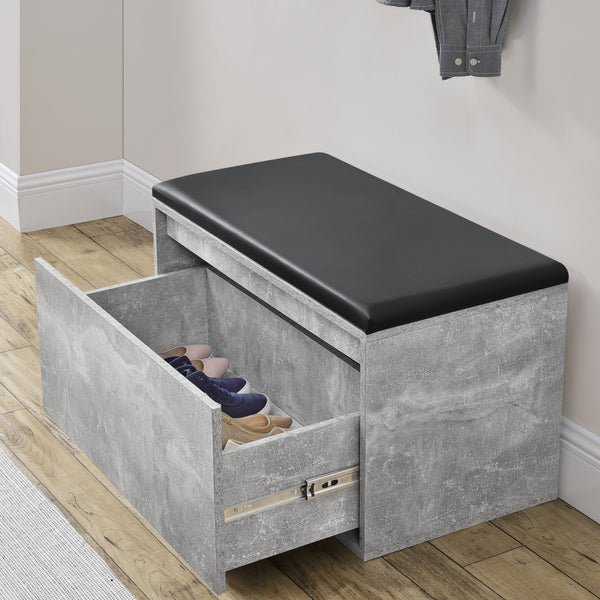 Bänk Degerfors med skoförvaring för 3 par skor [en.casa] välj modell