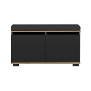 Skoskåp Brande med vadderad sits 42x80x35 cm [en.casa] välj modell