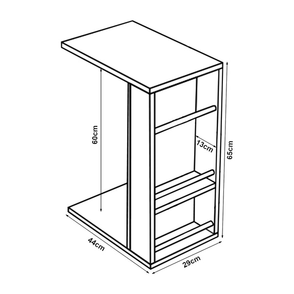 Sidobord Siikainen [en.casa]