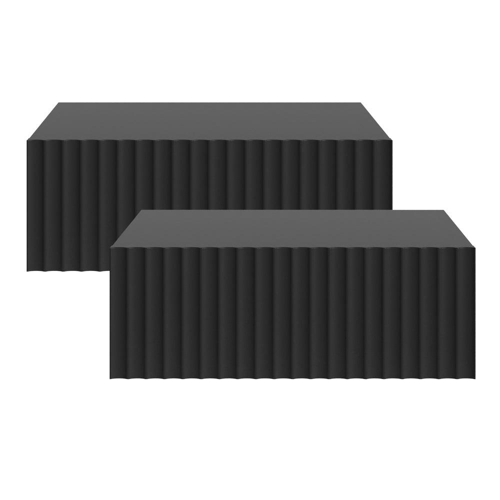 Flytande nattduksbord 2-pack Nand [en.casa]