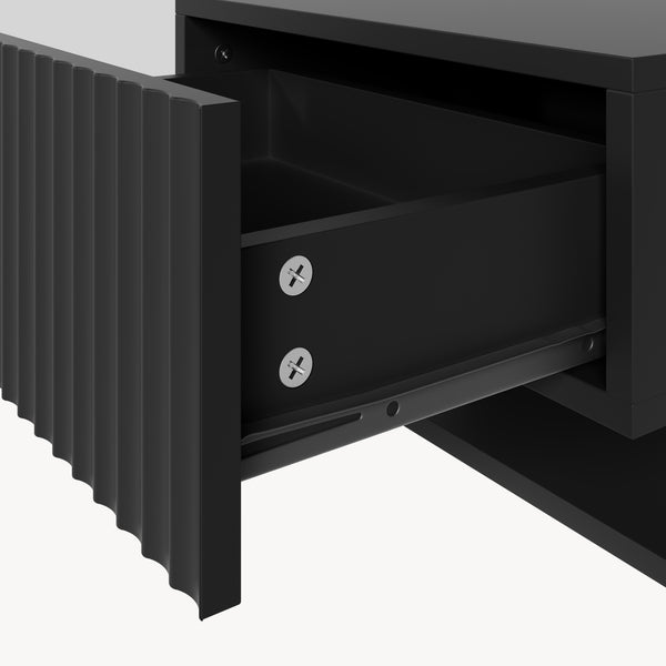 Flytande nattduksbord 2-pack Nand [en.casa]