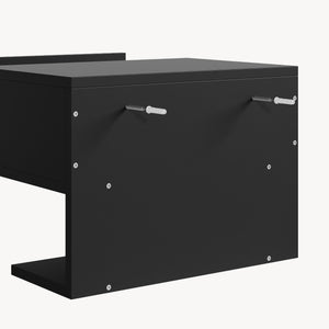 Flytande nattduksbord 2-pack Nand [en.casa]