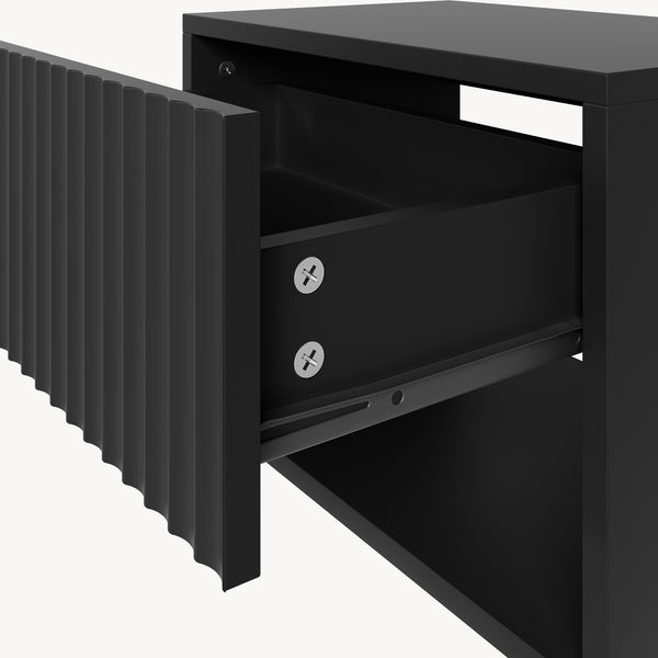 Flytande nattduksbord 2-pack Nand [en.casa]