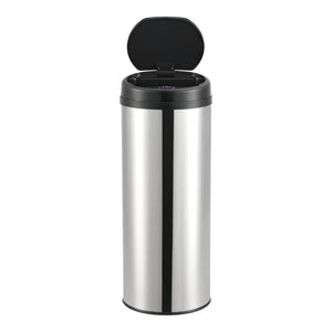 Soptunna med sensor i olika färger och storlekar Färger och storlekar en.casa