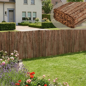 Pilstaket/Barkstaket insynsskydd miljövänlig vind och solskydd i olika mått [casa.pro]