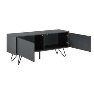 Sidobord Bollebygd metall 2 dörrar med tryck och öppna funktionen [en.casa] välj modell