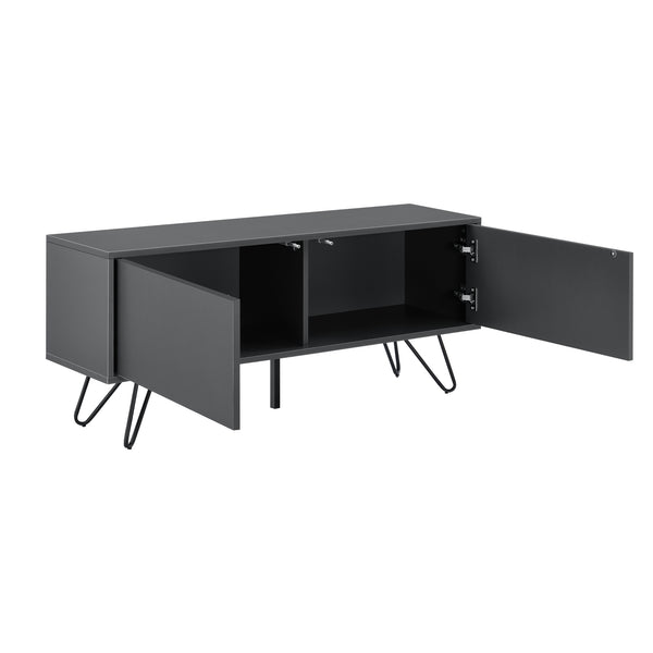 Sidobord Bollebygd metall 2 dörrar med tryck och öppna funktionen [en.casa] välj modell