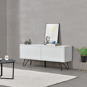 Sidobord Bollebygd metall 2 dörrar med tryck och öppna funktionen [en.casa] välj modell
