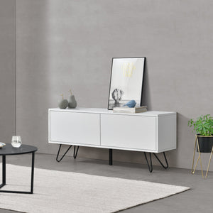 Sidobord Bollebygd metall 2 dörrar med tryck och öppna funktionen [en.casa] välj modell