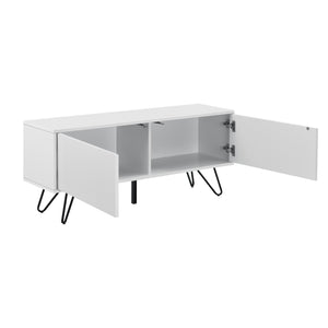 Sidobord Bollebygd metall 2 dörrar med tryck och öppna funktionen [en.casa] välj modell
