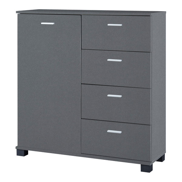 Skänk Döbritz 84x80x28 cm [en.casa]