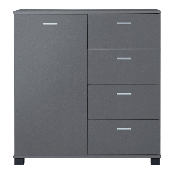 Skänk Döbritz 84x80x28 cm [en.casa]