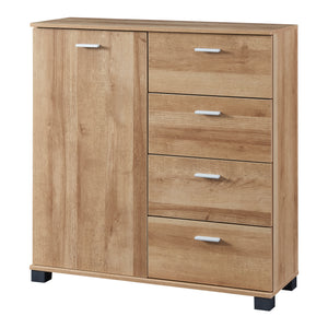 Skänk Döbritz 84x80x28 cm [en.casa]