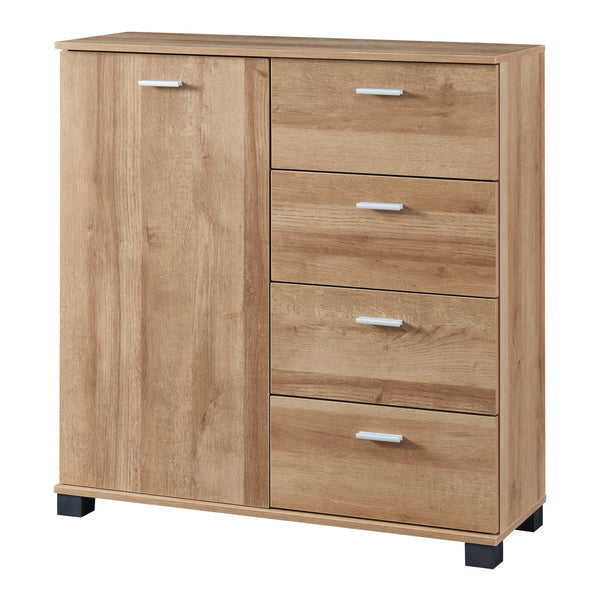 Skänk Döbritz 84x80x28 cm [en.casa]