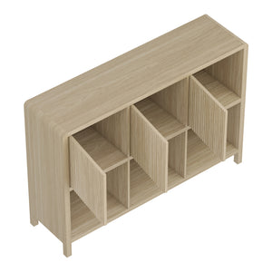 Sideboard Lukkodso med dörrar och fack [en.casa]