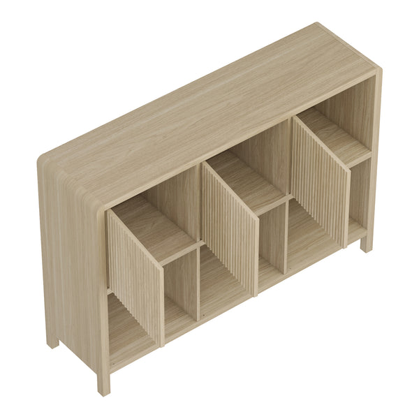 Sideboard Lukkodso med dörrar och fack [en.casa]
