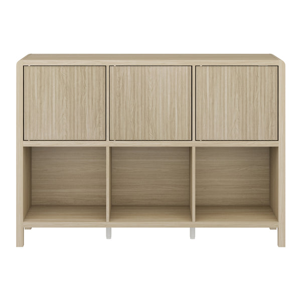 Sideboard Lukkodso med dörrar och fack [en.casa]