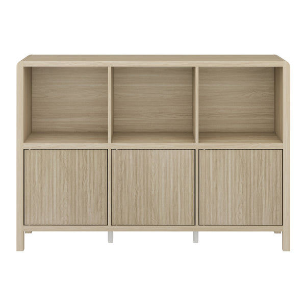 Sideboard Lukkodso med dörrar och fack [en.casa]