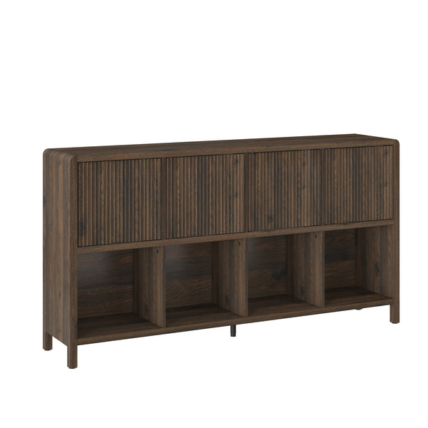 Sideboard Lukkodso med dörrar och fack [en.casa]