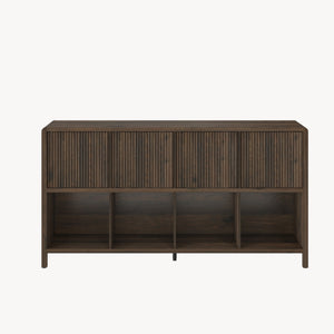 Sideboard Lukkodso med dörrar och fack [en.casa]
