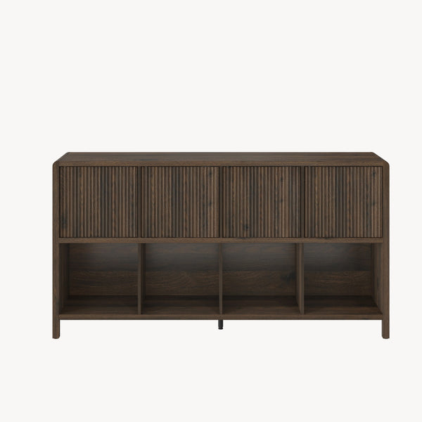 Sideboard Lukkodso med dörrar och fack [en.casa]