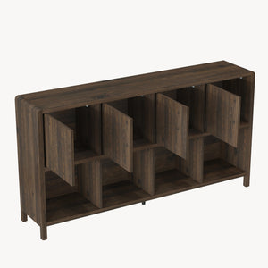Sideboard Lukkodso med dörrar och fack [en.casa]