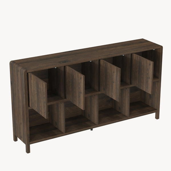 Sideboard Lukkodso med dörrar och fack [en.casa]