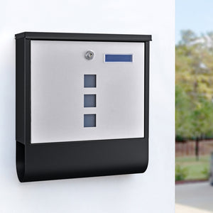 Postlåda Sanitz brevlåda 33,5x30,5x9,6 cm [en.casa] välj modell