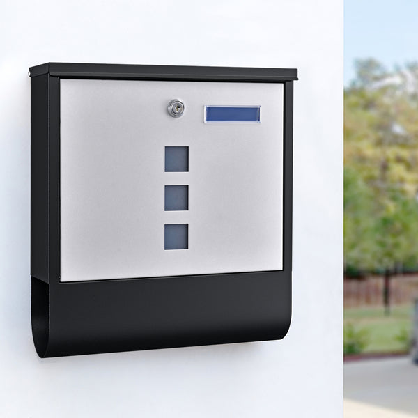 Postlåda Sanitz brevlåda 33,5x30,5x9,6 cm [en.casa] välj modell